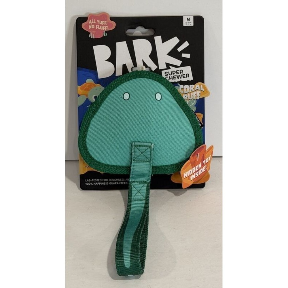 Bark Box Flingray Tug Super Chewer Dog Toy New Size Medium 20-50lbs